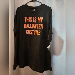 This Is My Halloween Costume Black Shirt